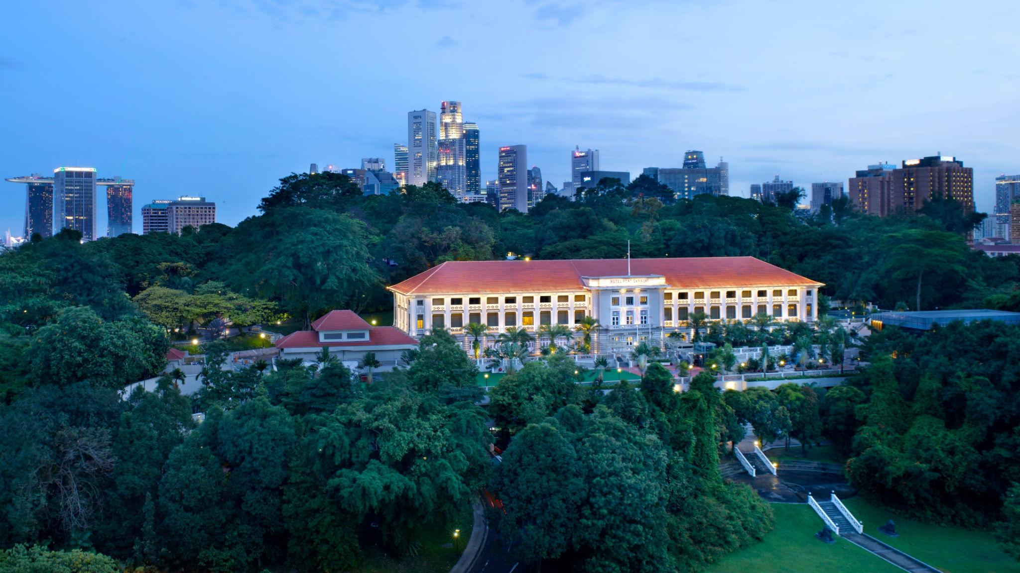 Hotel Fort Canning Szingapúr Kültér fotó